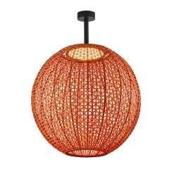 Bover Nans Sphere PF/80 LED buiten plafondlamp rood