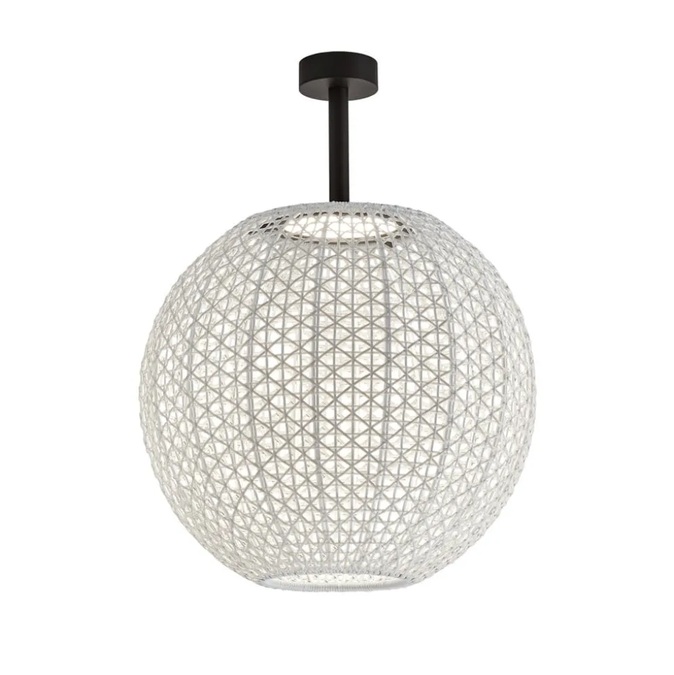 Bover Nans Sphere PF/60 LED buiten plafondlamp beige