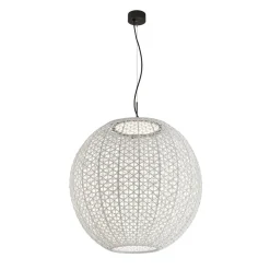 Bover Nans Sphere S/80 LED buiten hanglamp beige