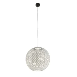Bover Nans Sphere S/60 LED buiten hanglamp beige