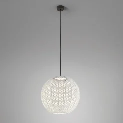 Bover Nans Sphere S/60 LED buiten hanglamp beige