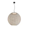 Bover Nans Sphere S/80 LED buiten hanglamp bruin