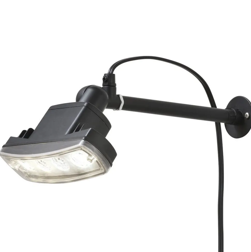 Breedstralende LED buitenspot Amalfi