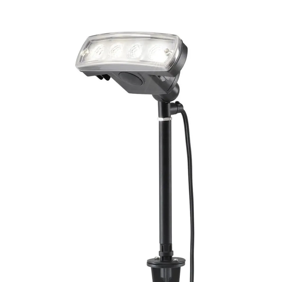 Breedstralende LED buitenspot Amalfi