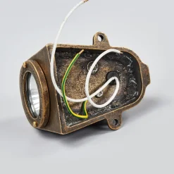 Bronskleurige buitenwandlamp Offshore