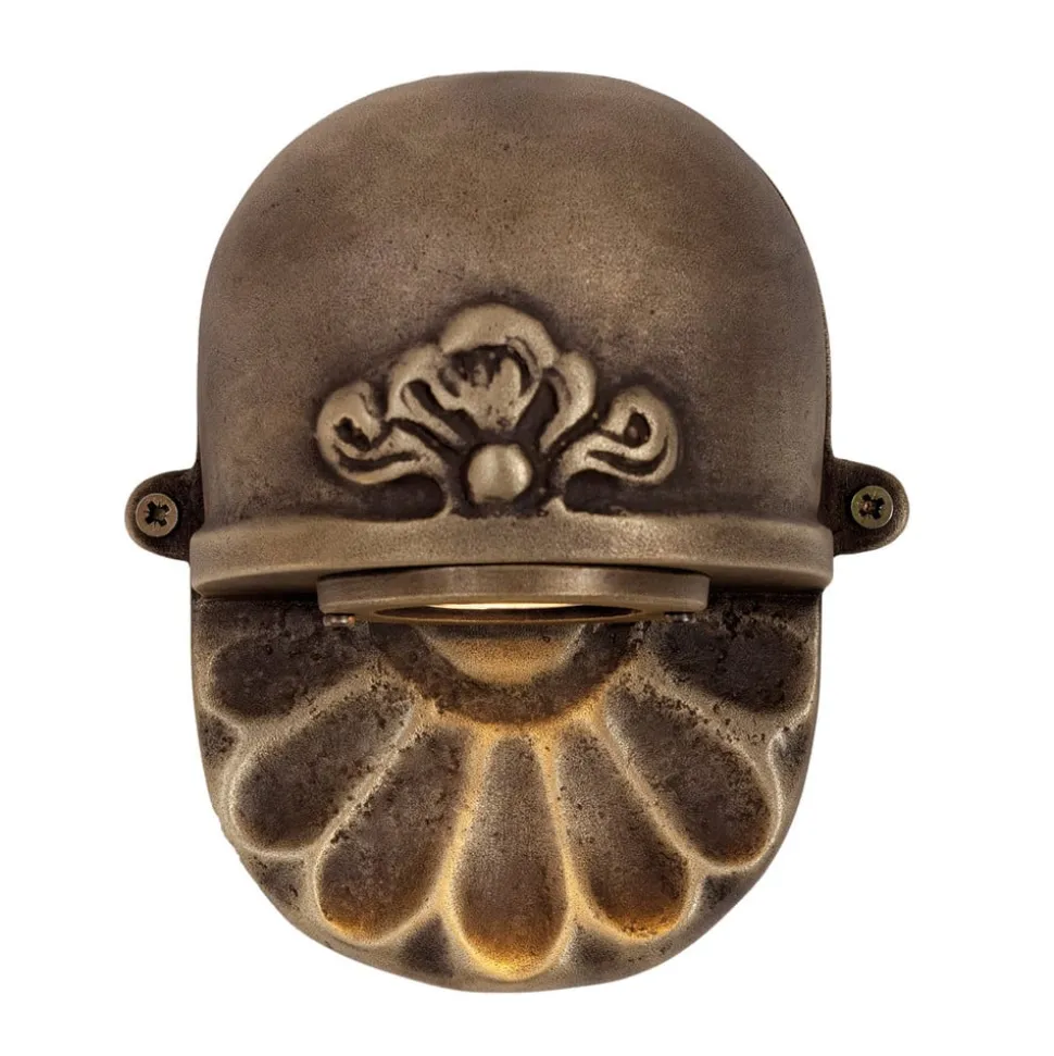 Bronskleurige Tramonto buitenwandlamp