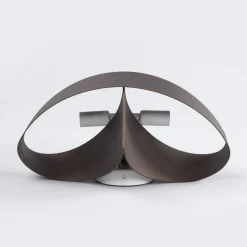 Bronzen wandlamp Scudo