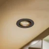 BRUMBERG 0063 plafond inbouwspot, rond, zwart