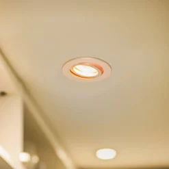 BRUMBERG 0063 plafond inbouwspot rond crème