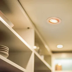 BRUMBERG 0063 plafond inbouwspot rond crème