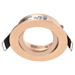 BRUMBERG 0063 plafond inbouwspot rond crème