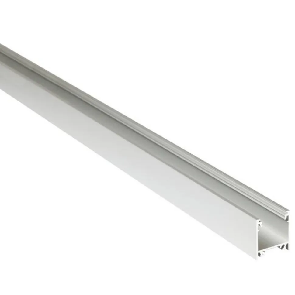 BRUMBERG aanbouwprofiel hoogte 25 mm lengte 1 m wit