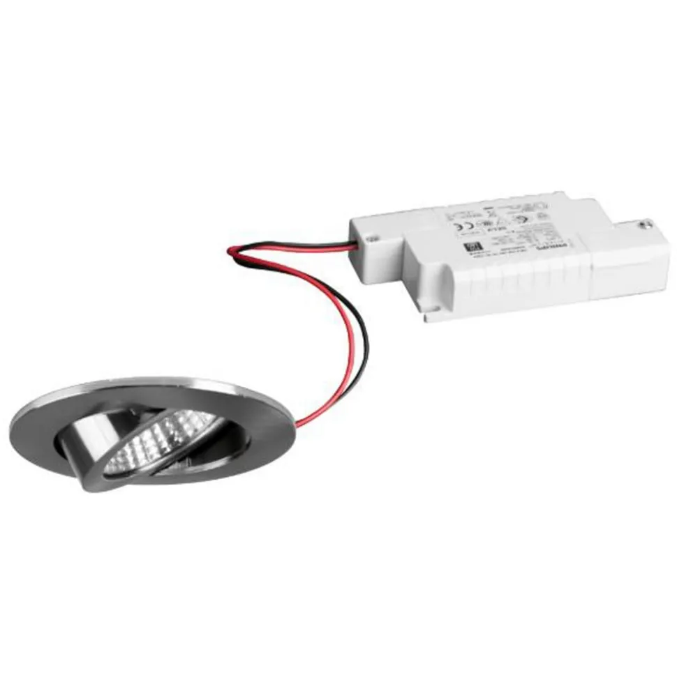 BRUMBERG BB03 inbouw RC driver hoekig nikkel mat