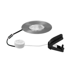 BRUMBERG BB20 IP65 RC driver ronde aansluitdoos mat nikkel