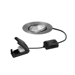 BRUMBERG BB23 LED spot IP65 aan/uit aansluitdoos mat nikkel