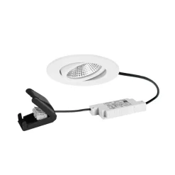 BRUMBERG BB23 LED spot IP65 dimbaar aansluitdoos structuur wit
