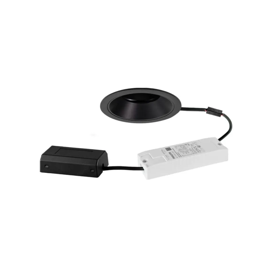 BRUMBERG Binato DALI downlight aansluitdoos 4.000 K zwart