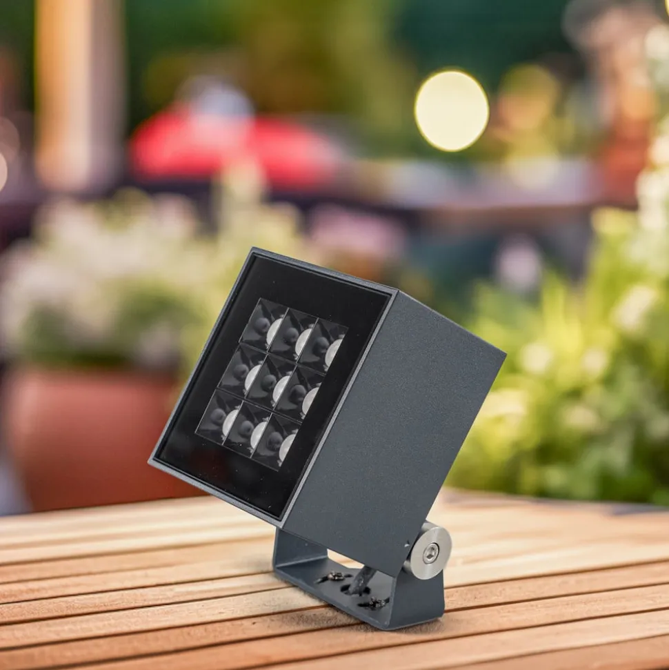 BRUMBERG Blokk LED opbouwspot voor buiten 11x11cm