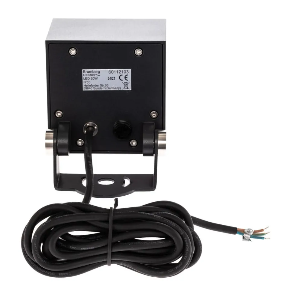 BRUMBERG Blokk LED opbouwspot voor buiten 11x11cm