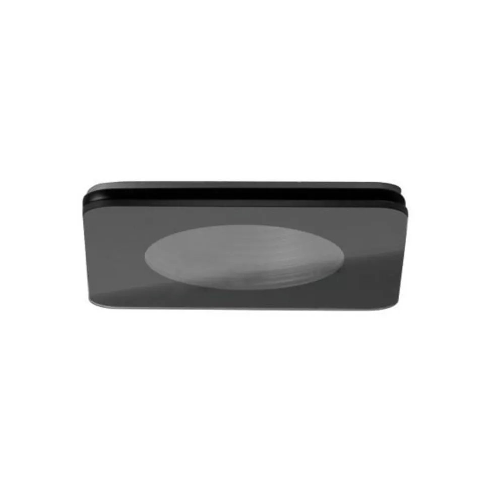 BRUMBERG Cover-up-S inbouwmodule IP44 hoekig zwart