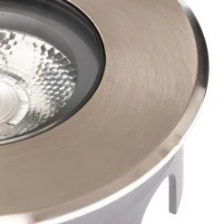 BRUMBERG Hybride platte grondspot inbouwlamp, 11cm