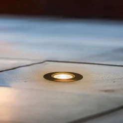 BRUMBERG Hybride vlakke grondspot inbouwlamp, 13cm