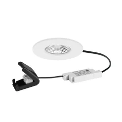 BRUMBERG inbouwspot BB20 IP65 RC aansluitdoos structuur wit