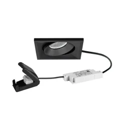 BRUMBERG inbouwspot BB38 RC aansluitdoos structuur zwart