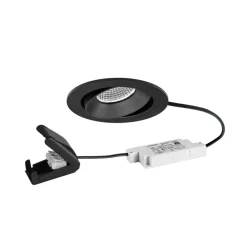 BRUMBERG inbouwspot BB35 RC aansluitdoos structuur zwart