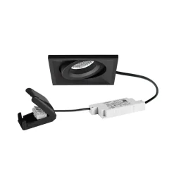 BRUMBERG inbouwspot BB37 RC aansluitdoos structuur zwart