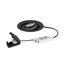 BRUMBERG inbouwspot BB34 RC aansluitdoos structuur zwart