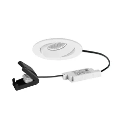 BRUMBERG inbouwspot BB35 RC aansluitdoos structuur wit