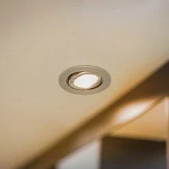 BRUMBERG inbouwspot IP65 rond schakelbaar chroom