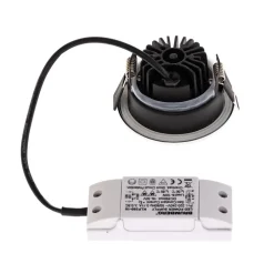 BRUMBERG inbouwspot IP65 rond schakelbaar chroom