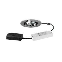 BRUMBERG inbouwspot Tirrel-R DALI aansluitdoos glanzend chroom