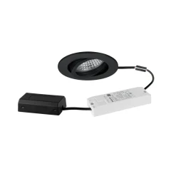 BRUMBERG inbouwspot Tirrel-R DALI aansluitdoos zwart mat