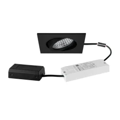 BRUMBERG inbouwspot Tirrel-S DALI aansluitdoos, zwart mat