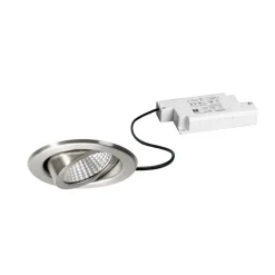 BRUMBERG LED inbouwspot BB09, dimbaar, roestvrij staal