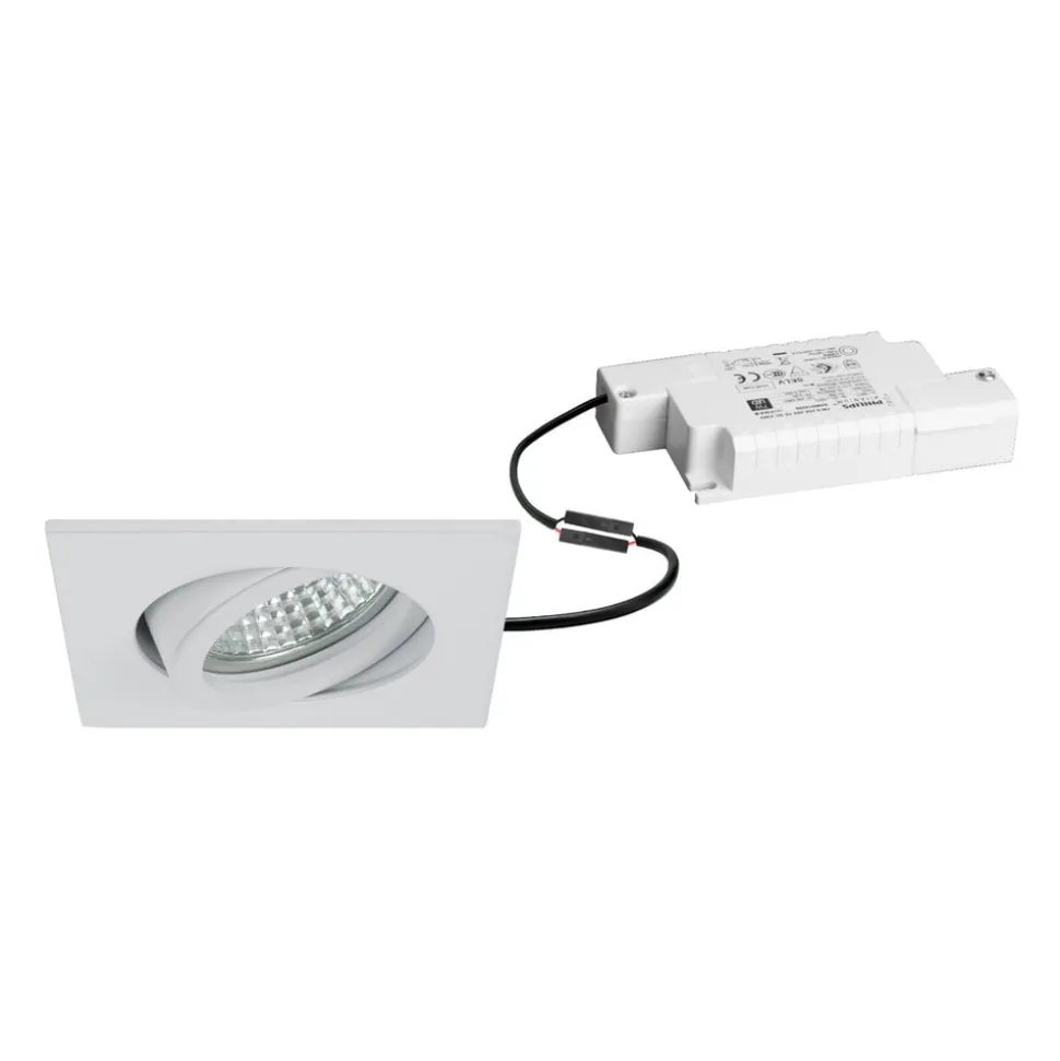 BRUMBERG LED inbouwspot Tirrel-S, dimbaar, mat wit