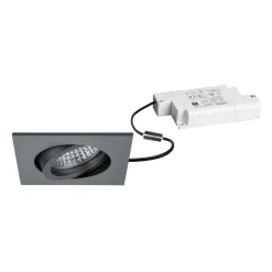 BRUMBERG LED inbouwspot Tirrel-S, dimbaar, titaan mat