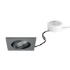 BRUMBERG LED inbouwspot Tirrel-S, RC driver rond titaan mat