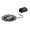 BRUMBERG LED inbouwspot Tirrel-R, aan/uit, mat titanium