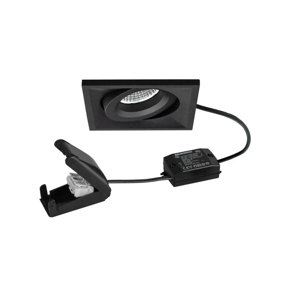 BRUMBERG LED spot BB37 aan/uit aansluitdoos structuur zwart