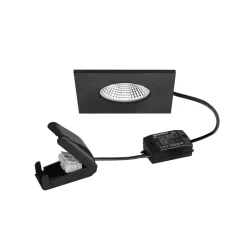 BRUMBERG LED spot BB21 IP65 aan/uit aansluitdoos zwart mat