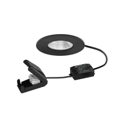 BRUMBERG LED spot BB20 IP65 aan/uit aansluitdoos zwart mat