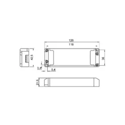 BRUMBERG QualityFlex LED Strip Set 5m 48W 3.100K