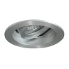 BRUMBERG Tirrel diepe GU10 inbouwspot, rond, aluminium