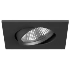 BRUMBERG Tirrel-S inbouwspot hoekig titaan mat