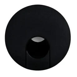 BRUMBERG Wall Kit68 verzet, rond, zwart