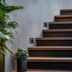 BRUMBERG Wall Kit68 verzet hoekig zwart